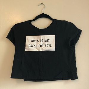 Girls Do Not Dress For Boys!